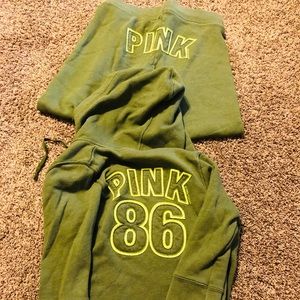 COPY - Pink Victoria’s Secret sweat suit